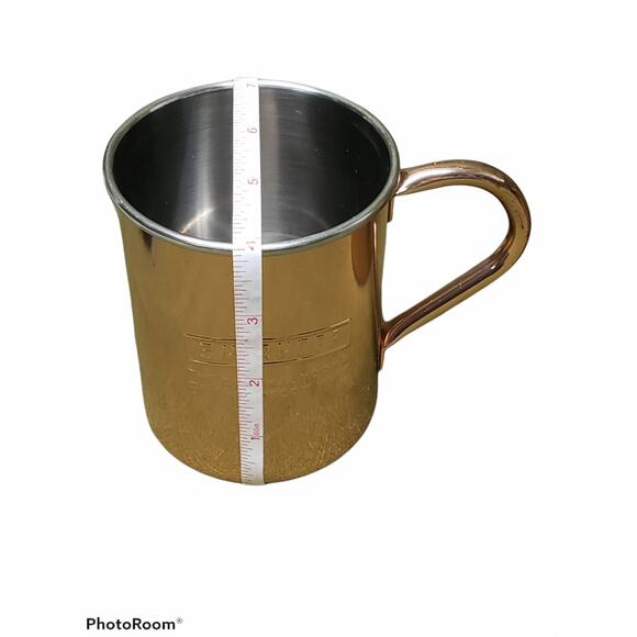 Pair of Bronze Colored Smirnoff Original Moscow Mule Mug - Picture 4 of 5